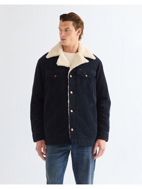 Wrangler Wrangler Kurtka przejściowa WRANGE COAT Niebieski Regular Fit
