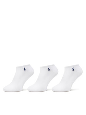 Polo Ralph Lauren Polo Ralph Lauren Zestaw 3 par niskich skarpet unisex 455972888002 Biały