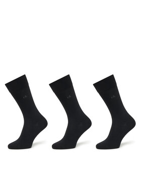Calvin Klein Calvin Klein 3er-Set hohe Herrensocken 701234208 Schwarz