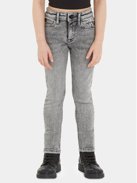 Calvin Klein Jeans Calvin Klein Jeans Jeans hlače IG0IG02155 Siva Skinny Fit