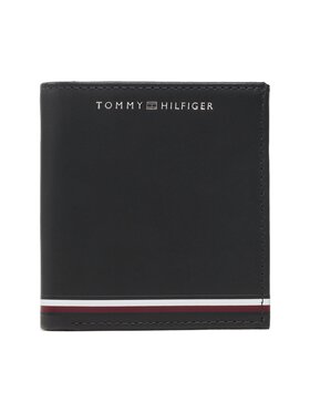 Tommy Hilfiger Tommy Hilfiger Malá pánská peněženka Th Central Smooth Trifold AM0AM11755 Tmavomodrá