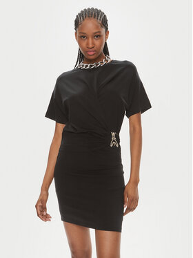 Patrizia Pepe Patrizia Pepe Повсякденна сукня 2A2760/J206-K103 Чорний Regular Fit