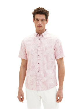 Tom Tailor Tom Tailor Koszula 1036222 Różowy Regular Fit