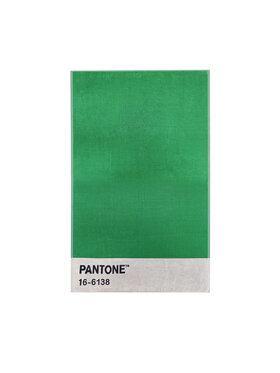 Pantone Pantone Ręcznik plażowy Solid Colours 6 Zielony