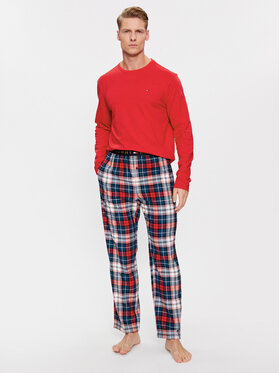 Tommy Hilfiger Tommy Hilfiger Пижама UM0UM02988 Червен Regular Fit