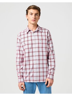 Wrangler Wrangler Koszula 1 PKT SHIRT Kolorowy Regular Fit