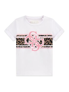 Guess Kids Guess Kids T-Shirt 183031 Bílá Classic Fit