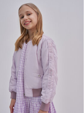 BIG STAR BIG STAR Kurtka bomber sandra_500 Fioletowy Basic Fit