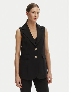 Rinascimento Rinascimento Uzvalka veste CFC0128645003 Melns Regular Fit