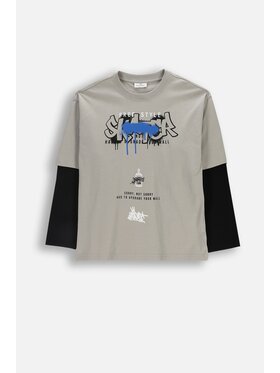 Coccodrillo Coccodrillo T-Shirt WC6143101RBJ-019 Šedá Regular Fit