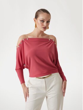 Guess Guess Top 101729 Koralowy Classic Fit