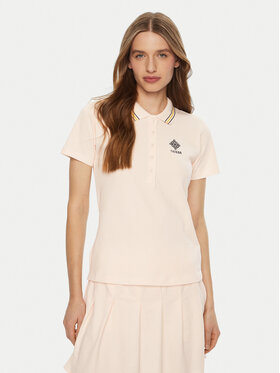 Guess Guess Polo V5RP02 KCOK1 Écru Regular Fit
