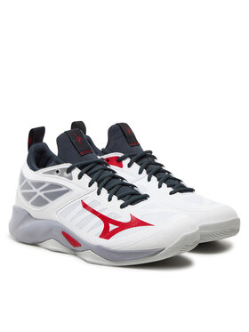 Mizuno Čevlji Za športe V Zaprtih Prostorih Wave Dimension V1GA2240 Bela