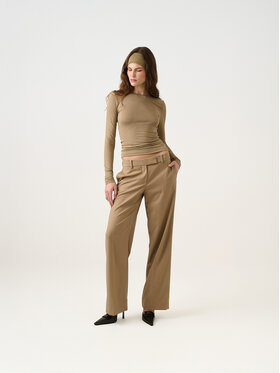 La Mania La Mania Pantalone da abito FRANCIS Beige Classic Fit