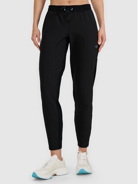 4F 4F Pantaloni da donna 4FWAW25TFTRF0931-20S Nero Regular Fit