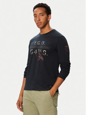Aeronautica Militare Aeronautica Militare Longsleeve 262TS2569UJ00641 Σκούρο μπλε Regular Fit