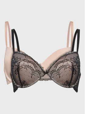 Dorina Dorina Комплект 2 сутиена с банели Chloe D17180E7 Цветен
