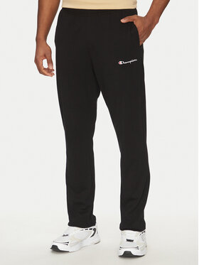 Champion Champion Παντελόνι φόρμας 220305 Μαύρο Straight Fit