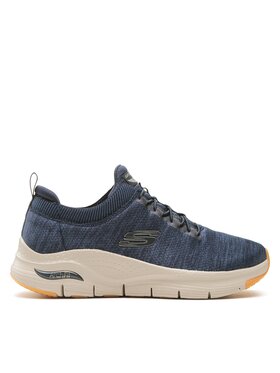 Skechers Skechers Sneakersy Waveport 232301/NVY Granatowy