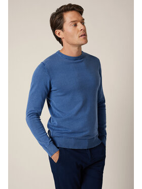 Lancerto Lancerto Sweter Gustan SW073225000071 Niebieski Regular Fit