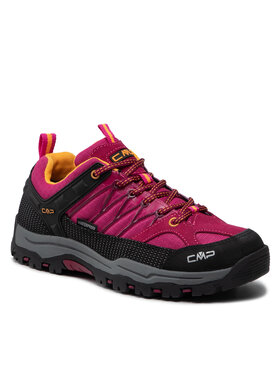 CMP CMP Trekkingi Kids Rigel Low Trekking Shoes Wp 3Q54554J Różowy