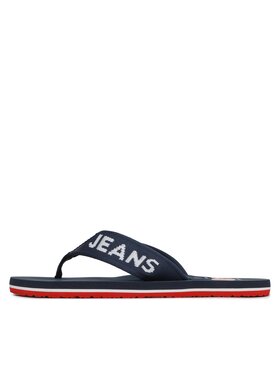 Tommy Jeans Japanke Flip Flop Logo Tape EM0EM01147 Tamnoplava