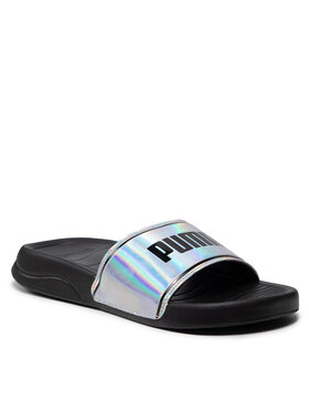 Puma Puma Pantoletten Popcat 20Iri Wns 372627 01 Silber