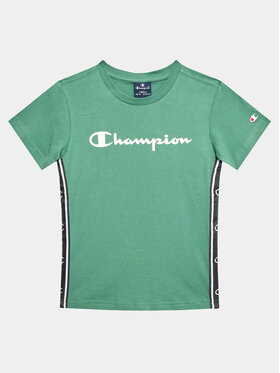 Champion Champion Футболка 306329 Зелений Regular Fit