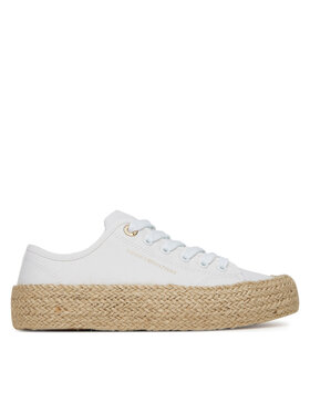 Tommy Hilfiger Tommy Hilfiger Espadrile T3A9-33732-0890100 Alb