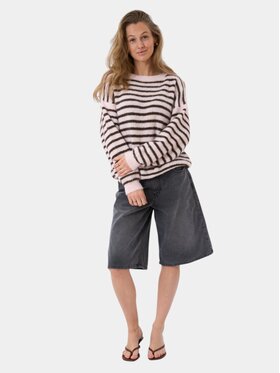 TeeShoppen TeeShoppen Sweter 'Basic Collection' Niebieski Regular Fit