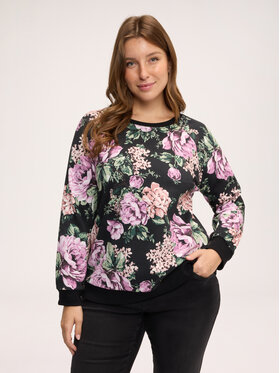 Fiorella Rubino Fiorella Rubino Bluza G80VL009619N0Z3 Czarny Regular Fit