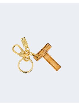 Alviero Martini Prima Classe Alviero Martini Prima Classe Portachiavi LETTERA T Beige