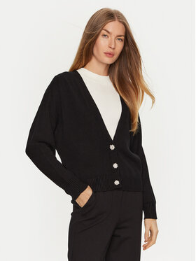 ViCOLO ViCOLO Kardigán 77036S Fekete Relaxed Fit