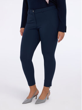 Fiorella Rubino Fiorella Rubino Pantaloni di tessuto P704T005133N034 Blu Skin Fit