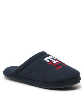 Tommy Hilfiger Tommy Hilfiger Kapcie Th Raised Embroidery Homeslipper FM0FM04345 Granatowy