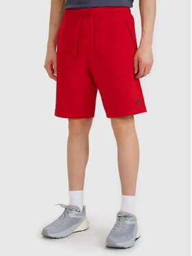 4F 4F Pantaloncini 4FWMM00TSHOM543-62S Rosso Regular Fit