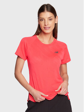 New Balance New Balance T-shirt technique Q Speed WT23281 Rouge Athletic Fit