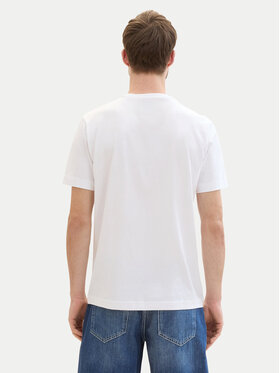 Tom Tailor T-shirt 1041871 Bijela Regular Fit