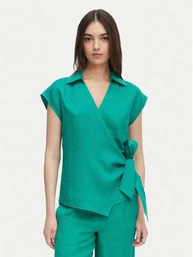 Tommy Hilfiger Tommy Hilfiger Blusa WW0WW49632 Verde Regular Fit