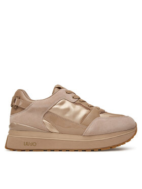Liu Jo Liu Jo Sneakersy Maxi Wonder 91 BF5005 PX522 Béžová