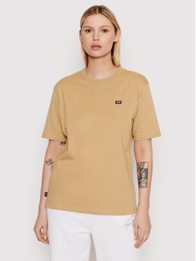 Vans Vans T-Shirt Small VN0A5I8X Brązowy Regular Fit