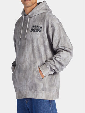 DC Shoes DC Shoes Mikina Hangar Otlr ADYFT03383 Šedá Regular Fit