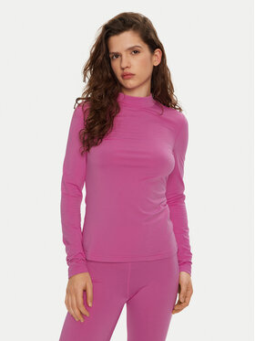 4F 4F Termoaktyvus apatinis trikotažas, viršus 4FWAW24UBRUF074 Rožinė Slim Fit