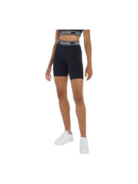 Tommy Hilfiger Tommy Hilfiger Cyklistické šortky ESS FLAG HW FITTED S WW0WW41496 Tmavomodrá Slim Fit