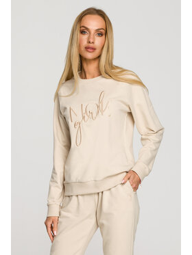 Made of Emotion Made of Emotion Felpa M693 Beige