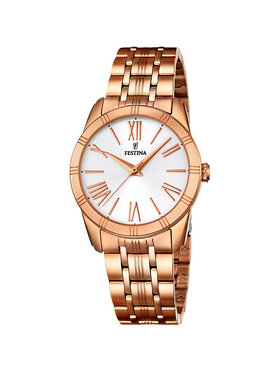 Festina Festina Zegarek F16943-1 Różowe złoto