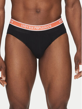 Emporio Armani Underwear Emporio Armani Underwear Sada 3 kusů slipů EM000258 AF10779 MC061 Černá