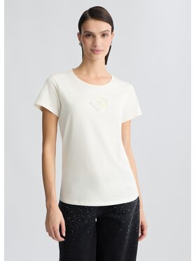 Liu Jo Liu Jo T-shirt TA5170JS923M9282 Bianco Regular Fit
