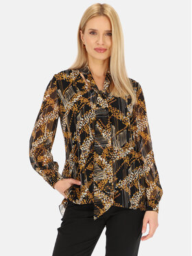 L’AF L’AF Bluzka Lora Czarny Relaxed Fit