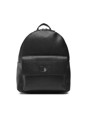 Calvin Klein Calvin Klein Kuprinės Re-Lock Backpack With Flap Quilt K60K609626 Juoda